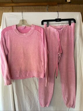 Stateside PINKIES loungy 2 piece set XS both pieces
